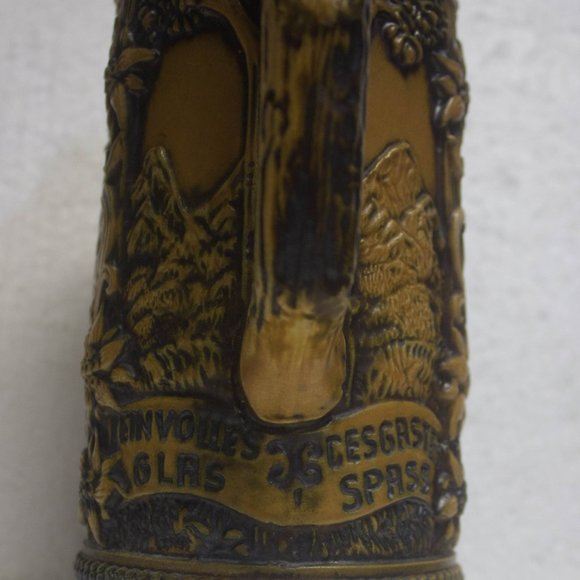 Vintage Gerz West Germany 16 Ounce Beer Stein - Picture 5 of 9